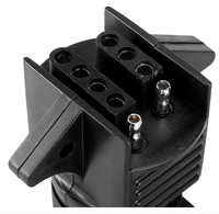 Adaptateur de remorque à double prise, 7 voies, double plat américain à 5 voies, prix de gros
