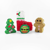 Échantillon gratuit du fabricant de détail cadeaux de Noël biodégradables pour les fêtes d'enfants pinatas