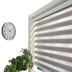 Customized Ready Made Cordless Child Safety Manual <b>Window</b> Roller Blind Modern Blackout <b>Curtain</b> Blinds Shades Spring Zebra Blind - Product Image 1