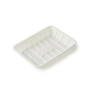 Offre Spéciale : Barquettes Alimentaires Biodégradables Personnalisées en Amidon de Maïs à Compartiments pour Supermarchés, Idéales pour l'Emballage de Viandes et les Fêtes - Product Image 4