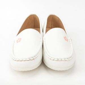 OEM ODM Custom Design Flat Anti-slippery PU Platform slip on Casual <strong>Ladies</strong> <strong>White</strong> Moccasins Chunky <strong>Loafers</strong> Women - Product Image 3