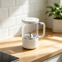 Gobelet à ozone rechargeable en plastique/verre, purificateur d'eau à ozone, marque privée OEM, dropshipping, logo personnalisé, expédition mondiale en gros