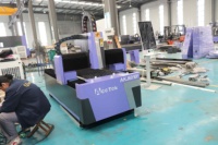 Découpeuse de laser de coupeur de laser de fibre de commande numérique par ordinateur en métal de 1500w 2000w 3000w 6000w pour la coupe de feuille de plaque de cuivre d'aluminium de fer