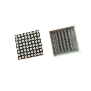 Hot bán 1.2inch 8*8 Dot Matrix LED <span class=keywords><strong>7</strong></span> đoạn hiển thị 8 mét chiều cao màu trắng - Product Image 1