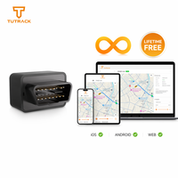 Localizador GPS OBD 4G en Tiempo Real con Aplicación Web Gratuita de por Vida para Android, GPS BDS LBS, Geocerca, Detección ACC, Rastreador GPS OBD para Flotas