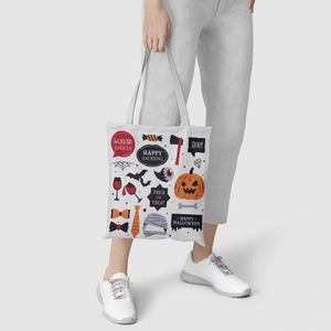DLBZ Holiday Style Designer Portable Recycled Rope Handle Eco-friendly Custom Canvas <b>Tote</b> Shopping <b>Bag</b> with Custom Logo - Product Image 4
