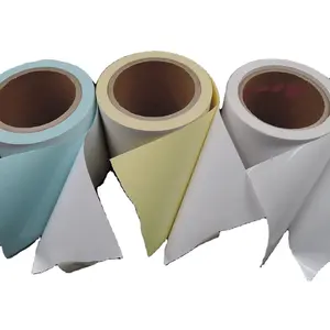 Direktes Thermopapier Rohmaterial Jumbo Roll gelb weiß blau Pergamin Silikon Release Papier große Rolle
