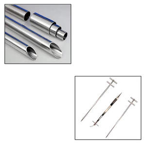 Polvo de granos de acero inoxidable 304/gránulo de arena cemento trigo arroz frijol muestreador/sonda de muestreo sólido - Product Image 2