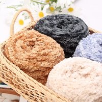 Benang Rajut Tebal Akrilik Campuran Beludru Salju Grosir 200g Bola Benang Rajut Tangan untuk Syal Topi Sweater Tas Bantal Boneka