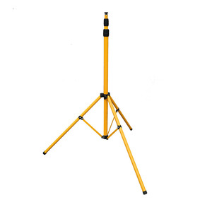Projecteur <span class=keywords><strong>led</strong></span> jaune pour <span class=keywords><strong>chantier</strong></span> en plein air, trépied portatif de 3M, éclairage de travail - Product Image 1