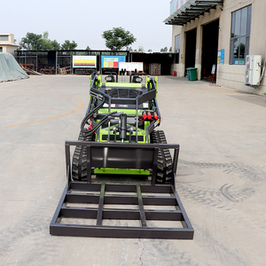 Cargador deslizante de demolición de edificios, martillo triturador totalmente hidráulico, cubo, bomba mezcladora de cemento, compatible con intercambio rápido - Product Image 2