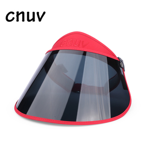 Grande de alta calidad de pvc viseras tapas de paja sombreros de Sol de moda de verano de viseras tapa - Product Image 4