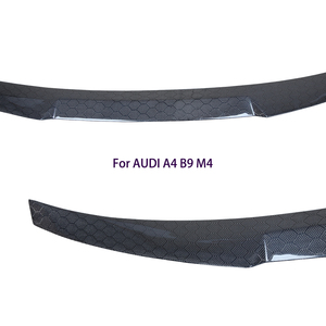 For B9 B9.5 Sedan M4 Style Honeycomb Carbon Fiber <b>Rear</b> <b>Spoiler</b> Trunk Wing 2016-2023 - Product Image 3