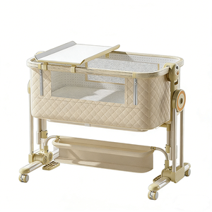<span class=keywords><strong>Cuna</strong></span> Plegable de Alta Calidad para Bebés, Altura Ajustable, Anti-Derrame de Leche, para Dormitorio, Comedor y Uso Escolar - Product Image 4