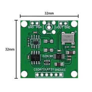 Module générateur de signal DDS AD9833 0-12,5 MHz, onde sinusoïdale/triangulaire/carrée, interface SPI, sortie doublement amplifiée - Product Image 3