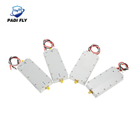 Módulo Amplificador de Potencia RF para Drones FPV de Largo Alcance, 2400-2480MHz/5.2GHz, 50W, Alta Potencia, GaN, con Suministro de 28V, Radio de 10-1000m