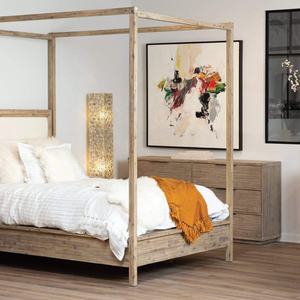 Muebles de Madera Sólida para Sala de Estar de Hotel, Gabinete de Almacenamiento Natural con 6 Cajones - Product Image 6