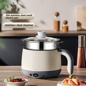 Multi Functional Mini Household Electric Hot <b>Pot</b> Integrated <b>Stainless</b> <b>Steel</b> Steamer <b>Pot</b> <b>Set</b> with Cooking <b>Pot</b> 1.8L - Product Image 6