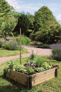 Legno di abete cinese vendita calda di alta qualità <span class=keywords><strong>attrezzature</strong></span> da <span class=keywords><strong>giardino</strong></span> fioriera quadrato in legno fioriera - Product Image 4