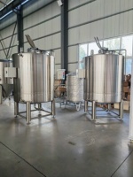 Cuve de mélange industrielle en acier inoxydable de 5000 L avec agitateur pour la production alimentaire