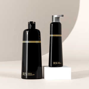 200ml 400ml độc đáo nhựa đôi buồng Lotion bơm <span class=keywords><strong>PP</strong></span> chai dầu gội đầu cho Thuốc nhuộm tóc - Product Image 1