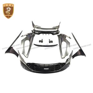 Paraurti auto parafanghi anteriori posteriore Ducktail Wing Kit corpo in fibra di vetro per <span class=keywords><strong>Aston</strong></span> Martin <span class=keywords><strong>DB9</strong></span> aggiornamento a DBS Bodykit - Product Image 4