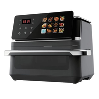Friteuse à air XXL 10L pour les familles, technologie Rapid Air avec écran numérique
