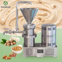 Moulin colloïdal commercial pour pâte d'amande, beurre de noix, sésame et arachides, avec moteur, pour la préparation de sauces