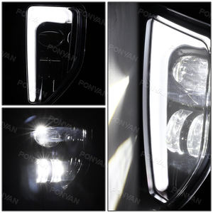 POUR CHEVY SILVERADO 1500 2016-2018 HI-<span class=keywords><strong>PO</strong></span> Avec Lentille Claire LED ANTIBROUILLARD PONYAN IMPERMÉABLE ANTIBROUILLARD HAUTE QUALITÉ CV-970C - Product Image 3