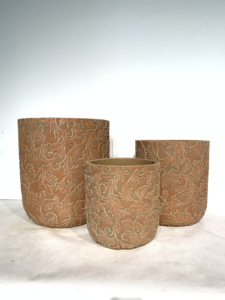 กระถางปลูกต้นไม้ทรงสูงทำจากปูนธรรมชาติ สไตล์วินเทจ เป็นมิตรกับสิ่งแวดล้อม ทนทานต่อการกัดกร่อน เหมาะสำหรับใช้ในสวนกลางแจ้ง - Product Image 5