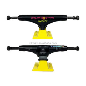 Enigma Trucks de skateboard double rocker en aluminium 5,5 pouces avec roulements ABEC-7, moulage par gravité, durables pour activités de plein air - Product Image 4