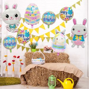 Tendance 2026 : Bandeau <span class=keywords><strong>de</strong></span> lapin, œuf <span class=keywords><strong>de</strong></span> Pâques, lapin <span class=keywords><strong>de</strong></span> Pâques en mylar, ballon en aluminium à hélium <span class=keywords><strong>de</strong></span> 18 pouces pour la décoration <span class=keywords><strong>de</strong></span> fête <span class=keywords><strong>de</strong></span> Pâques - Product Image 2