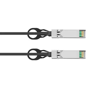 Pihak ketiga SR LR 10Gbps SFP + untuk SFP + 1M 2M 3M 30AWG pasang langsung Twinax SFP kabel tembaga