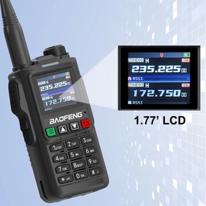 Walkie Talkie Baofeng UV-18L GPS intercom đa-band talkie-walkie USB-C sạc uv18 Pro Max ham thu phát vô tuyến - Product Image 4