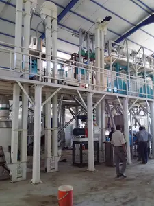 Flour Milling Plant 30-40 Ton/day Maize Flour Grinding Milling Machine Plant