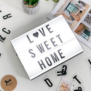 Bán buôn <span class=keywords><strong>A4</strong></span> Kích thước điện ảnh lightbox Battery Powered Cinema hộp Đèn - Product Image 1