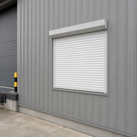 Volets roulants et portes modernes en aluminium et acier, électriques et manuels, personnalisables, vente chaude, haute qualité, directement de l'usine