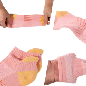 Chaussettes athlétiques sur mesure pour hommes Coussin de <span class=keywords><strong>course</strong></span> Respirant Outdoor Crew Chaussettes de sport pour hommes - Product Image 4