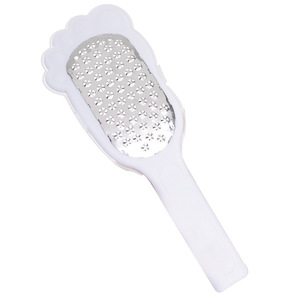 ตะไบเท้าสแตนเลสสีขาวพร้อมหินขัดสำหรับดูแลเท้า กำจัดหนังด้าน - Product Image 4