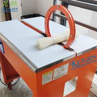 KUNJINK CH25A Stock disponible Plateau à oeufs Regroupement de légumes Outil de liage Machine à cravate Boîte Machine à bande Machine à cercler automatique