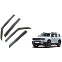 Deflectores de Ventana Laterales para Toyota LC200 2008-2019 Protector de Lluvia Accesorios de Coche
