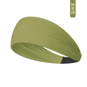 Diadema Deportiva Elástica <span class=keywords><strong>de</strong></span> Nailon para Mujer, Absorbente <span class=keywords><strong>de</strong></span> Sudor, Antideslizante, para Correr, Fitness, Yoga, Cuatro Estaciones, Borde Ancho - Product Image 3