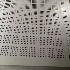 Maille perforée en acier inoxydable 304L, surface embossée, largeur 1800 mm, personnalisable, excellente maniabilité, coutures soudées percées, poinçonnée - Product Image 5