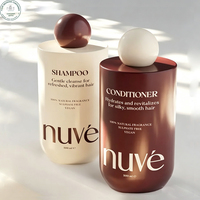 Bouteille cylindrique vide en PET de taille personnalisée 150ml-500ml avec bouchon à vis en forme de boule, sérigraphiée OEM/ODM pour les soins personnels et cosmétiques