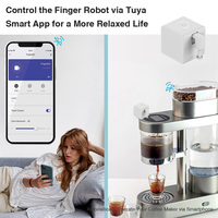 Jekon 3.ª Generación Tuya, Robot Inteligente con Control por Voz, Pulsador de Botones de 2 Colores, Compatible con Alexa y Google Home, Hogar Inteligente