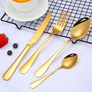 Hot Bán Thiết Kế Trứng Thép Không Gỉ Bộ Đồ Ăn Phù Hợp Với <span class=keywords><strong>Spork</strong></span> Bạc 24 Miếng Thép Không Gỉ Vàng Bộ Đồ Ăn Bộ Đồ Ăn Phù Hợp Với - Product Image 4