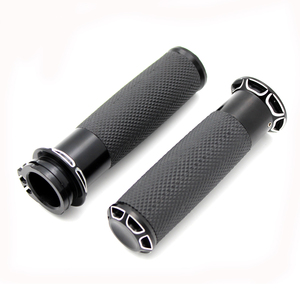 Poignées de guidon de moto RTS 1" 25MM pour Sportster Iron XL883 XL1200 Softail Fat Boy <span class=keywords><strong>Bob</strong></span> Wide Street Road Glide V - Product Image 2