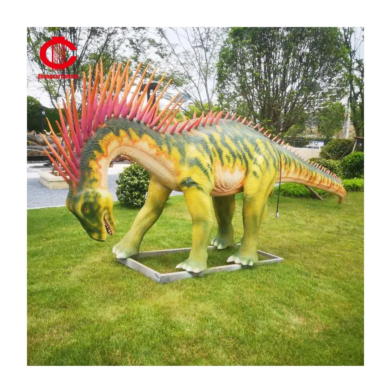 Handmade and Customized a Variety of Life-size Realistic Dinosaur Dinosaur Theme Park Electronic Model Dinosaurs