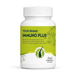 Tabletas de Apoyo Inmunitario con Logotipo Personalizado, con Vitamina C, Zinc y Extractos Herbales para el Bienestar Diario - Product Image 3