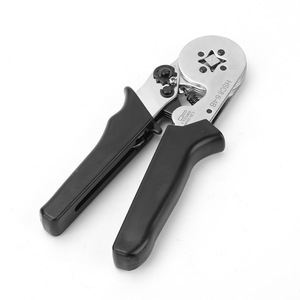 เครื่องมือจีบสายไฟฟ้า HSC8 6-4 คุณภาพสูง ทำจากเหล็กกล้าคาร์บอนขนาดเล็ก สำหรับจีบหัวต่อแบบท่อ ขนาด 0.25-10 ตร.มม. 23-7AWG - Product Image 5